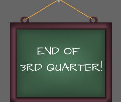 end of quarter 3